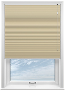 Stellar, Wheat - Pleated Blind